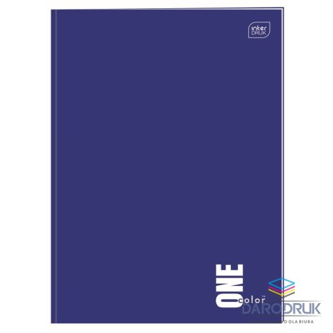 Interdruk Zeszyt A4 ONE COLOR 96k. 70g linia Interdruk