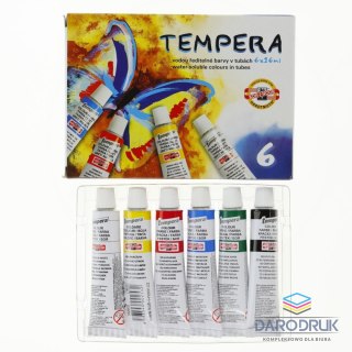 Koh-I-Noor Farba tempera kolor: mix 16ml 6 kolor. Koh-I-Noor