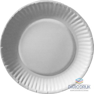 Lila Talerz jednorazowy 18 tektura śr. 180mm 100 szt Lila