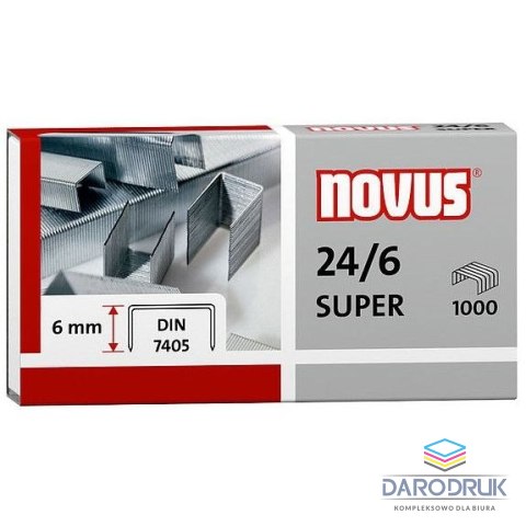 Novus Zszywki Novus 24/6 Super