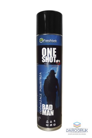 One Shot Odświeżacz powietrza Bad Man 600ml One Shot