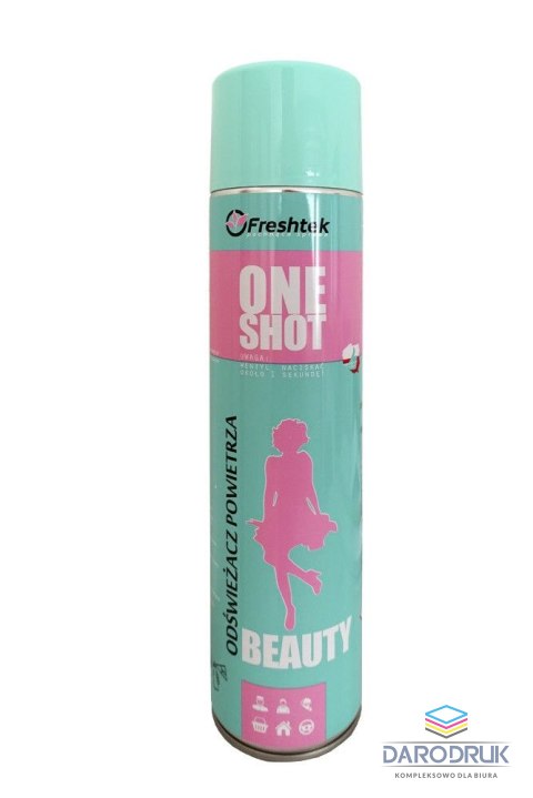 One Shot Odświeżacz powietrza Beauty 600ml One Shot