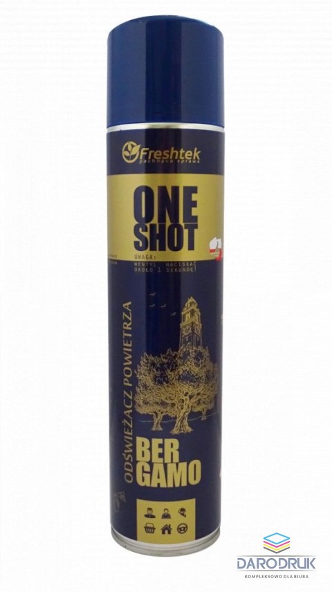 One Shot Odświeżacz powietrza Bergamo 600ml One Shot