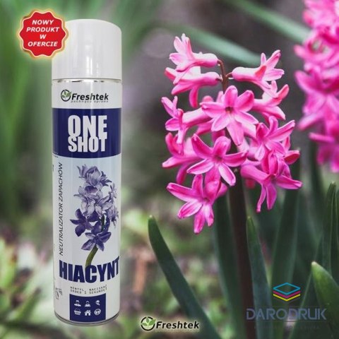 One Shot Odświeżacz powietrza Hiacynt 600ml One Shot