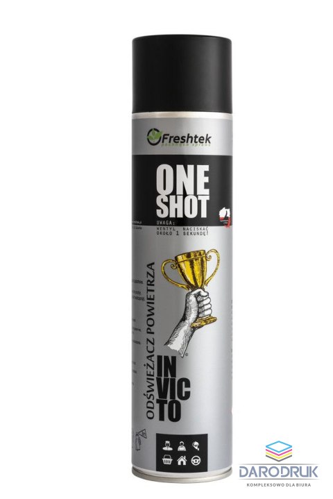 One Shot Odświeżacz powietrza Invicto 600ml One Shot