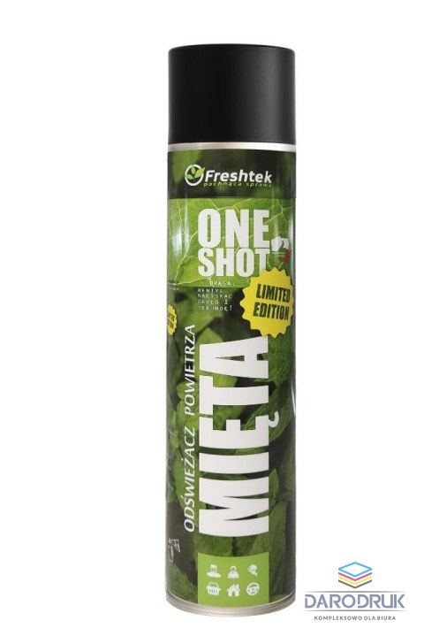 One Shot Odświeżacz powietrza Mięta 600ml One Shot
