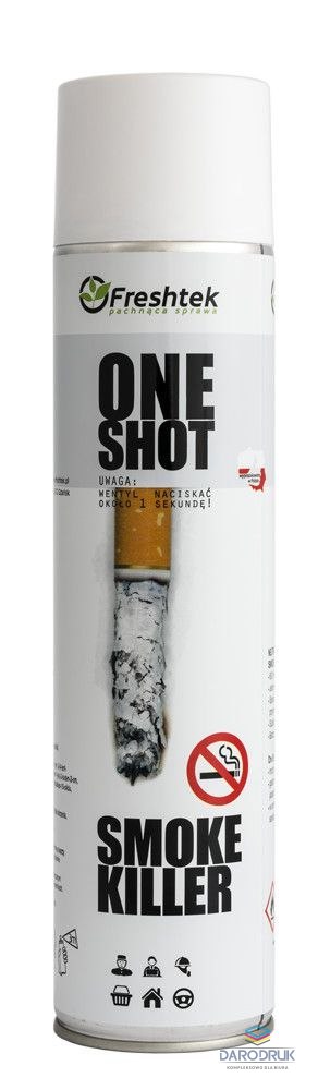 One Shot Odświeżacz powietrza Smoke killer 600ml One Shot