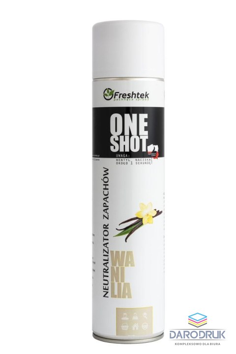 One Shot Odświeżacz powietrza Wanilia 600ml One Shot