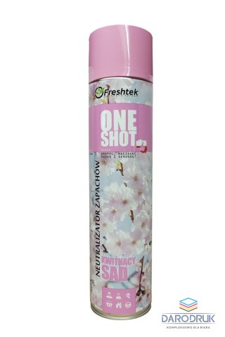 One Shot Odświeżacz powietrza kwitnący sad 600ml One Shot