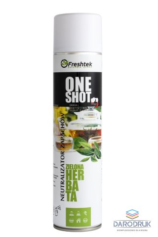 One Shot Odświeżacz powietrza zielona herbata 600ml One Shot