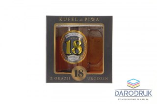 Pan Dragon Kubek wielokrotnego użytku GOLD-18 urodziny 400ml Pan Dragon (5901854985527)