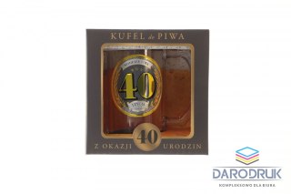 Pan Dragon Kubek wielokrotnego użytku GOLD-40 urodziny 400ml Pan Dragon (5901854985541)
