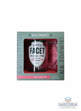 Pan Dragon Kubek wielokrotnego użytku Kufel CHAMPION-Facet 400ml Pan Dragon (5901854985589)