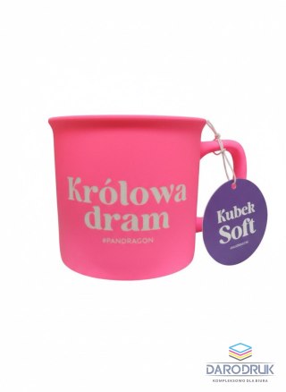 Pan Dragon Kubek wielokrotnego użytku Soft-Królowa Dram 330ml Pan Dragon (5901854999937)