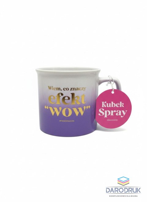 Pan Dragon Kubek wielokrotnego użytku Spray-Efekt Wow 330ml Pan Dragon (5901854999968)