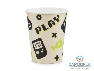 Partydeco Kubek jednorazowy Gamer papier 220ml Partydeco (KPP76-EU1)