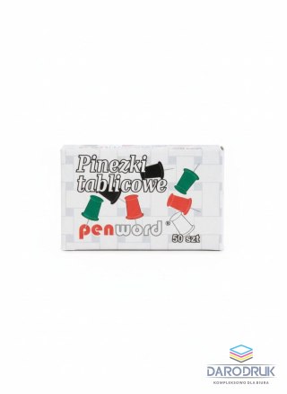 Pinezki kolor: mix 50 szt (100-0061A 50)