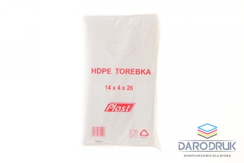 Plast Worki do żywności 800 szt [mm:] 22x26 Plast