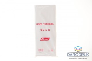Plast Worki do żywności 800 szt [mm:] 26x45 Plast