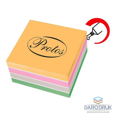 Protos Kostka papierowa mix [mm:] 83x83x 38 Protos