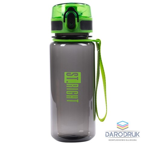 St.Majewski Bidon czarno-zielony 500 ml 500ml St.Majewski