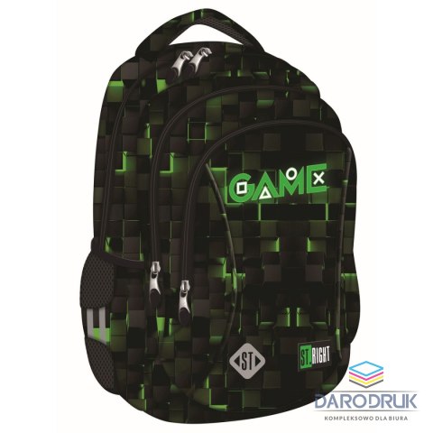 St.Right Plecak GREEN GAME 3-KOMORY St.Right (BP-77)