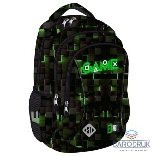 St.Right Plecak GREEN GAME 3-KOMORY St.Right (BP-77)