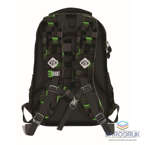 St.Right Plecak GREEN GAME 3-KOMORY St.Right (BP-77)