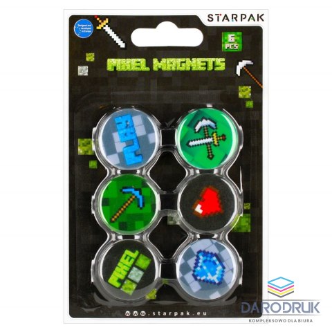 Starpak Magnes mix Starpak (528366) 6 sztuk