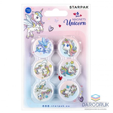 Starpak Magnes mix Starpak (528367) 6 sztuk