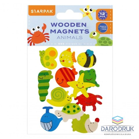 Starpak Magnes mix Starpak (528370) 12 sztuk