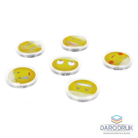 Starpak Magnes żółty Starpak (528365) 6 sztuk