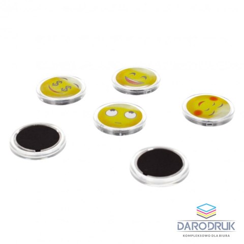 Starpak Magnes żółty Starpak (528365) 6 sztuk