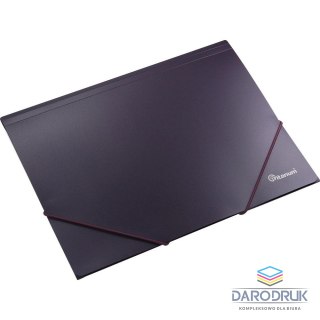 Titanum Teczka PP Titanum z gumką A4 fioletowa mat (TGM4PU)