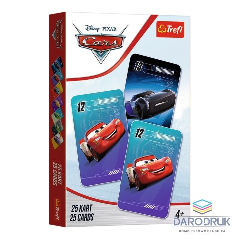 Trefl Karty Cars Piotruś Trefl (08511) 25 sztuk