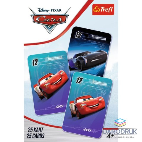 Trefl Karty Cars Piotruś Trefl (08511) 25 sztuk