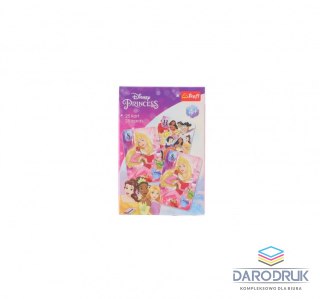Trefl Karty Disney Piotruś - Księżniczki Trefl (08496) 25 sztuk