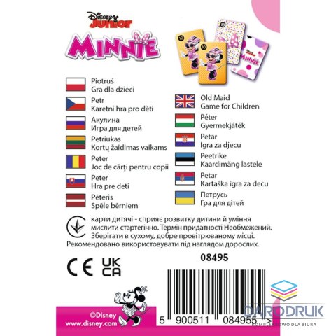 Trefl Karty Disney Piotruś - Minnie Trefl (08495) 25 sztuk