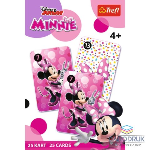 Trefl Karty Disney Piotruś - Minnie Trefl (08495) 25 sztuk