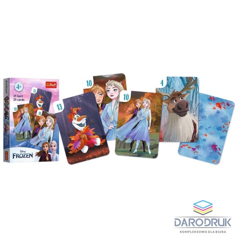 Trefl Karty Frozen Piotruś Trefl (08504) 25 sztuk