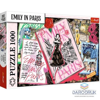 Trefl Puzzle Emili W Paryżu Magazyn Mody_ 1000 el. Trefl (10966)