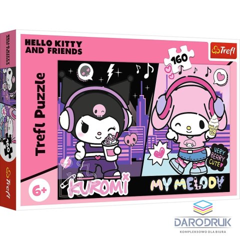 Trefl Puzzle Kuromi rządzi 160 el. Trefl (15430)