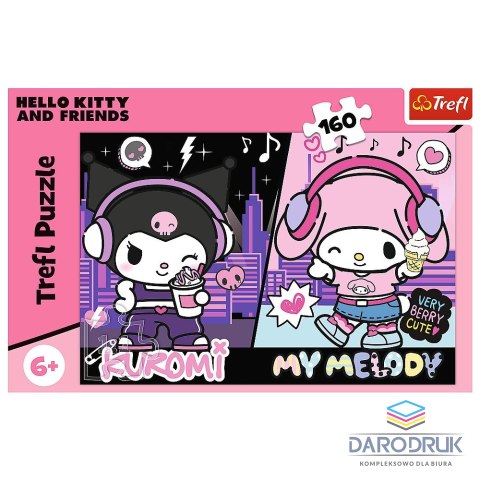 Trefl Puzzle Kuromi rządzi 160 el. Trefl (15430)