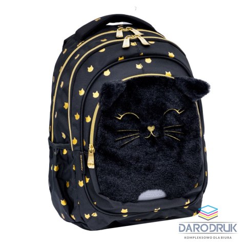 Astra Plecak Astrabag Fluffy Kitty Black Astra (502025021)