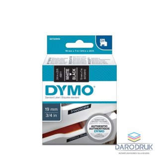 Dymo Taśma do drukarki etykiet 19x7 [mm x m] biały Dymo (45811)