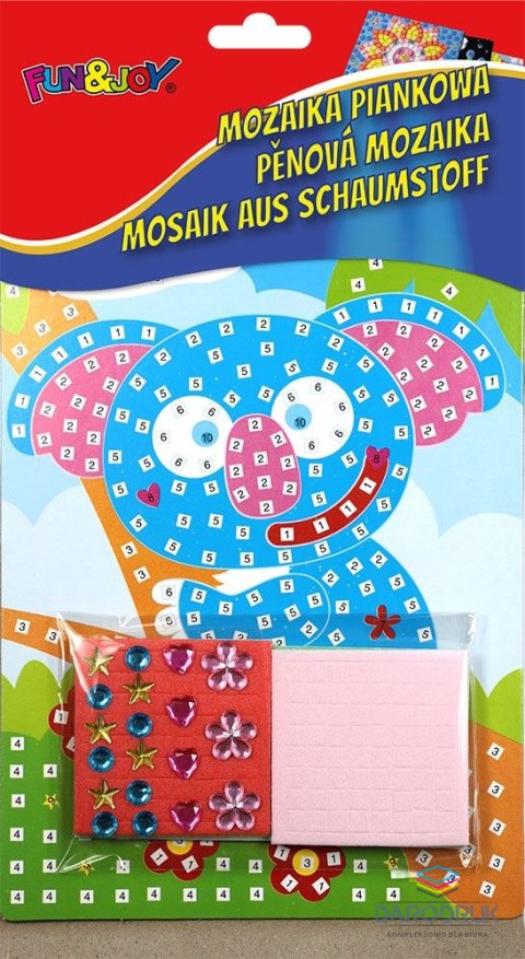 Fun&Joy Mozaika standard PANDA Fun&Joy (FJBEVA806)