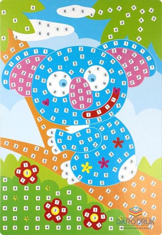 Fun&Joy Mozaika standard PANDA Fun&Joy (FJBEVA806)