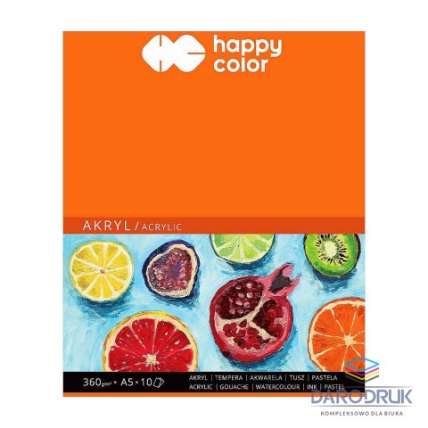 Happy Color Blok artystyczny A5 360g 10k Happy Color (HA 7836 1530-A10)