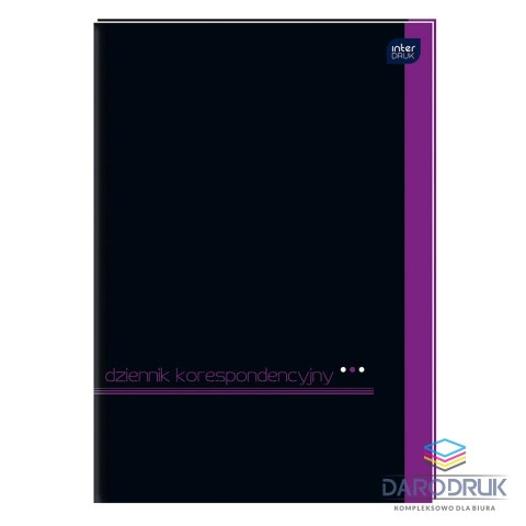 Interdruk Dziennik korespondencyjny A4 288k. Interdruk (DZKORA4288)
