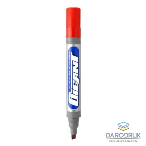 Kamet Marker suchościeralny suchościeralny wkład czerwony 1,5-2,5mm ścięta końcówka Kamet